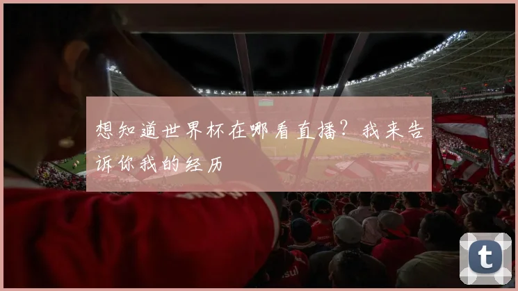 想知道世界杯在哪看直播？我来告诉你我的经历