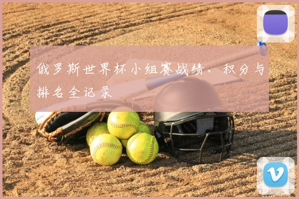 俄罗斯世界杯小组赛战绩、积分与排名全记录