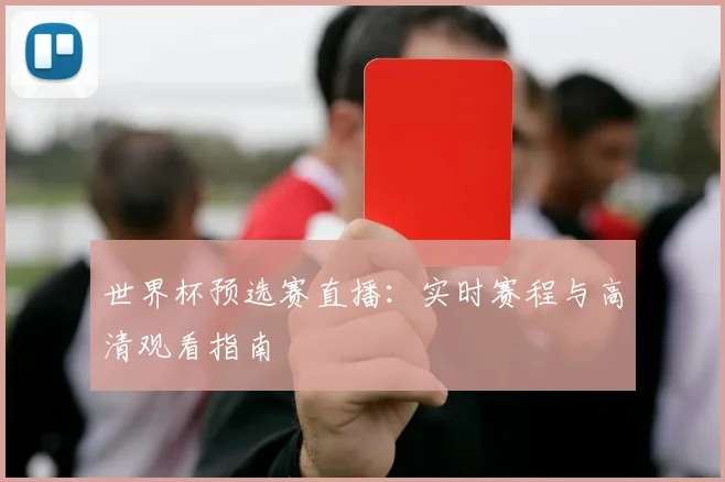 世界杯预选赛直播：实时赛程与高清观看指南