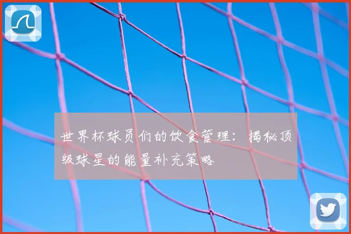 世界杯球员们的饮食管理：揭秘顶级球星的能量补充策略